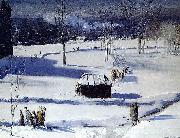 George Wesley Bellows, Blue Snow the Battery